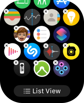 Press the delete icon next to the required app. Press the delete icon next to the required app.