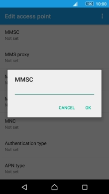 Key in http://pxt.vodafone.net.au/pxtsend and press OK.
