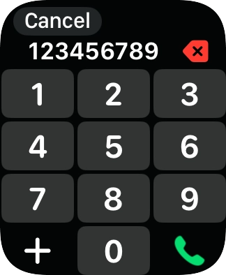 Key in the required number and press the call icon. Key in the required number and press the call icon.