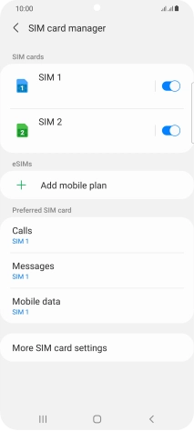 Press Add mobile plan. Press Add mobile plan.