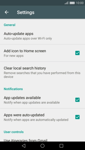 Press Auto-update apps. Press Auto-update apps.