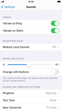 Press Ringtone.