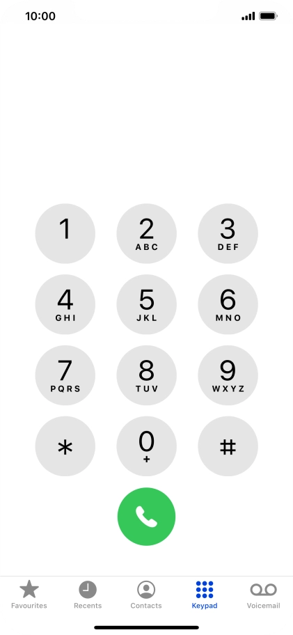 Press Keypad. Press Keypad.