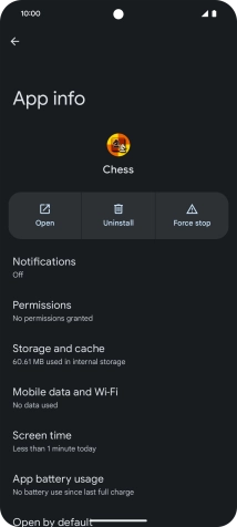 Press Storage and cache. Press Storage and cache.