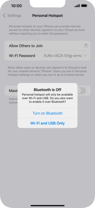 If Wi-Fi is turned on, press Wi-Fi and USB Only. If Wi-Fi is turned on, press Wi-Fi and USB Only.