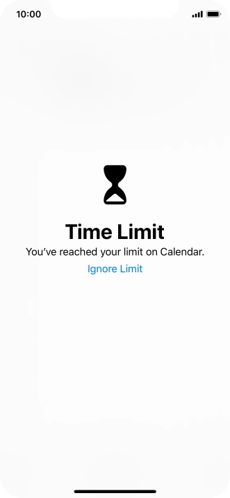 Press Ignore Limit. Press Ignore Limit.