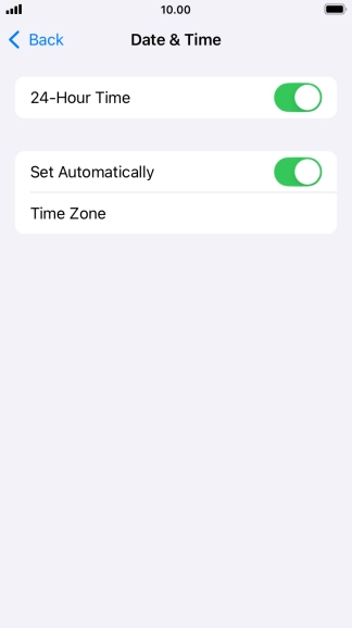 Press the Home key to return to the home screen. Press the Home key to return to the home screen.