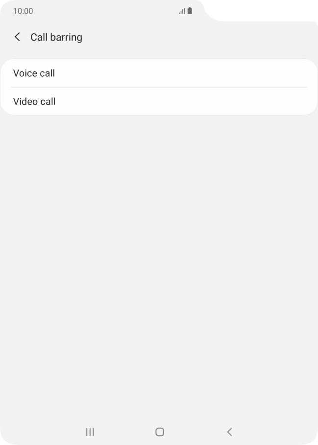 Press Voice call. Press Voice call.