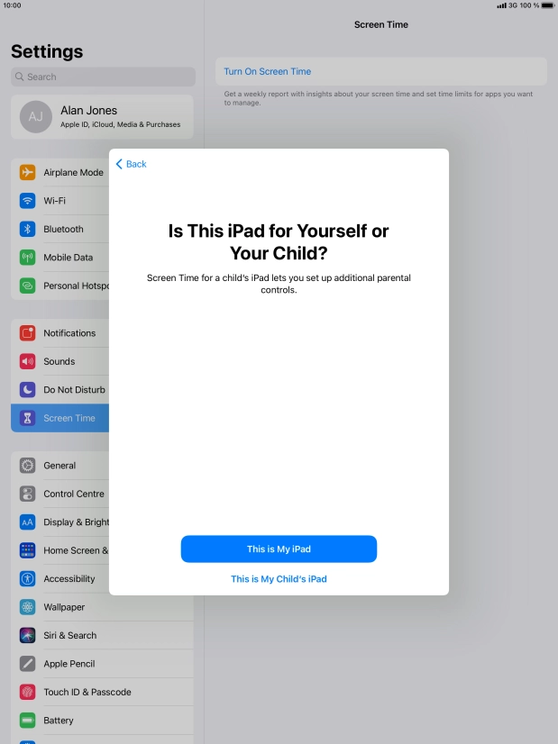 Press This is My iPad. Press This is My iPad.