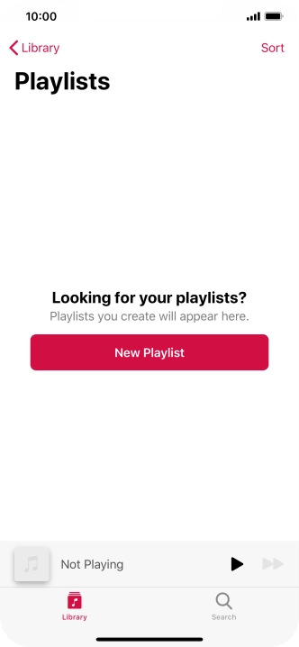 Press New Playlist.