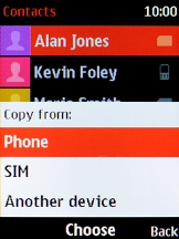 Select SIM.