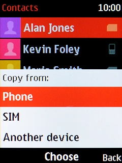 Select SIM.