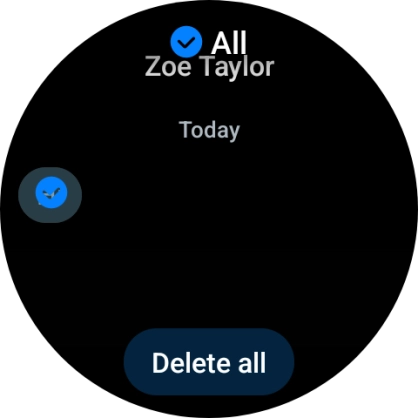 Press Delete all. Press Delete all.