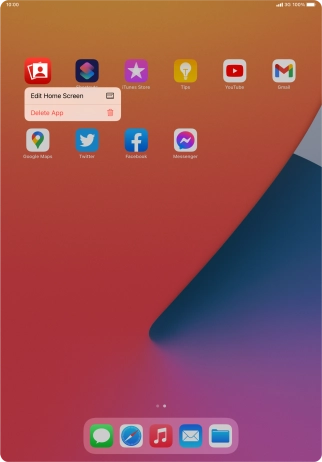 Press Delete App. Press Delete App.