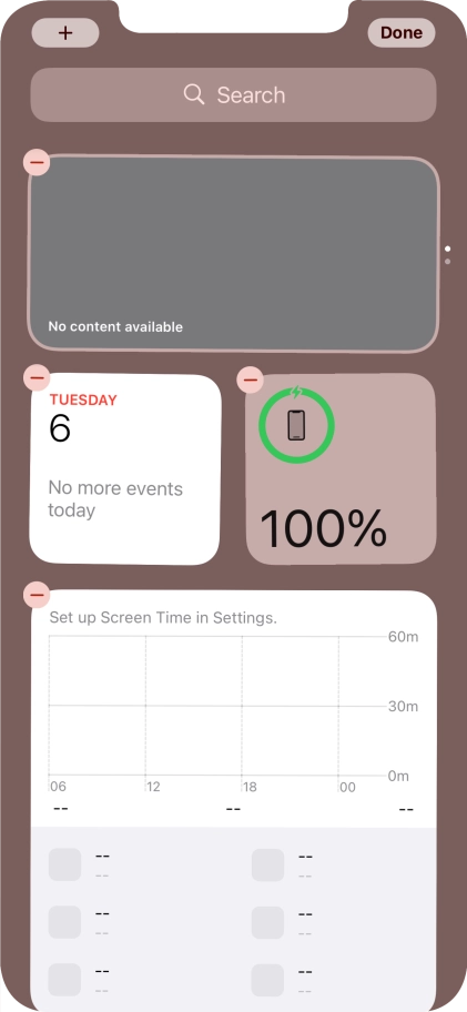 Press the add icon.