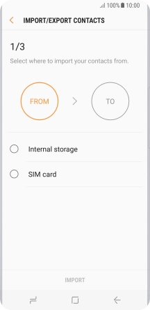Press SIM card.