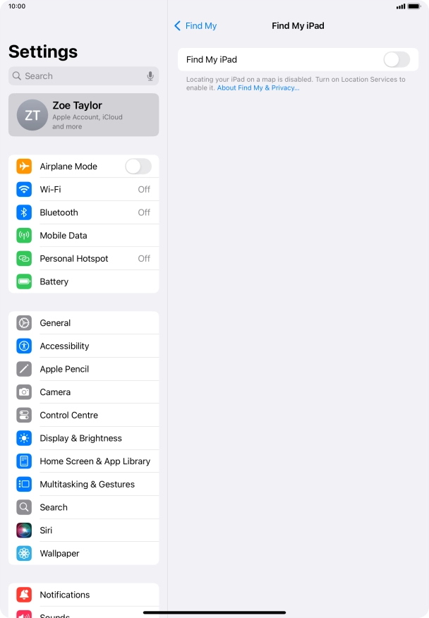 Press the indicator next to Press the indicator next to