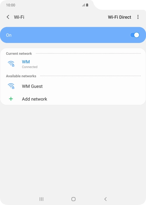 Press the Home key to return to the home screen. Press the Home key to return to the home screen.
