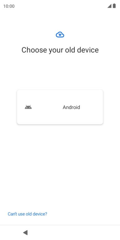 Press Android.