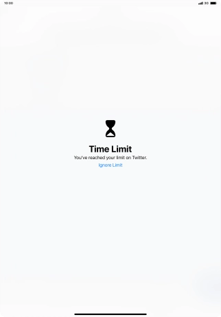 Press Ignore Limit. Press Ignore Limit.