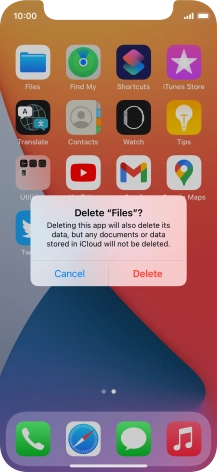 Press Delete.