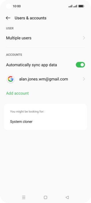 Press the Home key to return to the home screen. Press the Home key to return to the home screen.