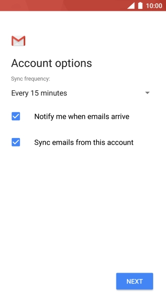 Press the drop down list below 