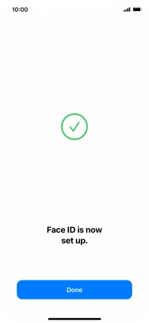Press Done. If you haven't previously selected a phone lock code, key in a code of your own choice twice. Press Done. If you haven't previously selected a phone lock code, key in a code of your own choice twice.