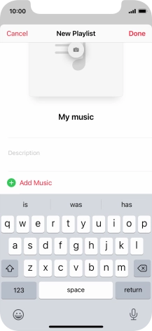 Press Add Music. Press Add Music.