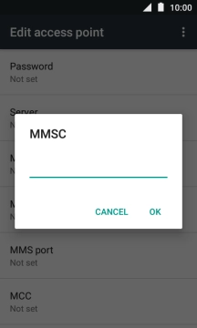 Key in http://pxt.vodafone.net.au/pxtsend and press OK.