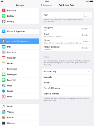 If you turn off the function, press the required setting. If you turn off the function, press the required setting.