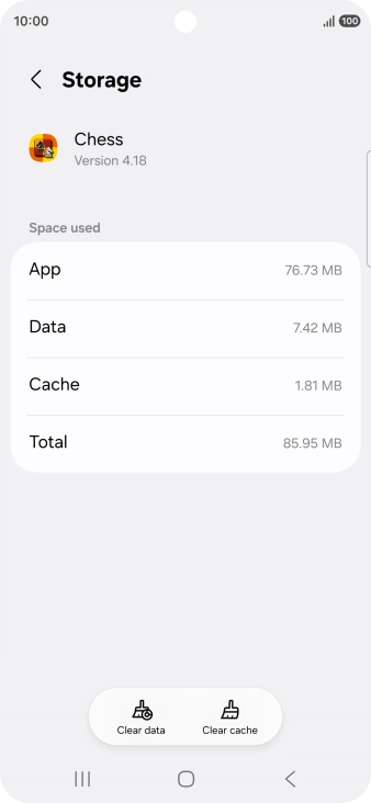 Press Clear cache. Press Clear cache.