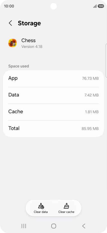 Press Clear cache. Press Clear cache.