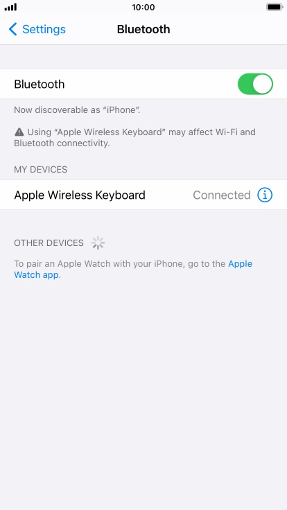 Press the Home key to return to the home screen. Press the Home key to return to the home screen.