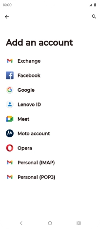 Press Google.