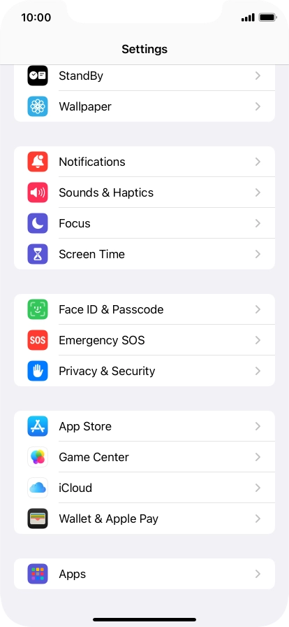 Press Apps.