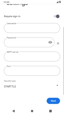 Press the indicator next to Press the indicator next to