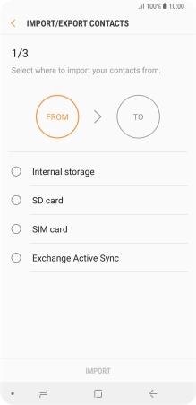 Press SIM card.