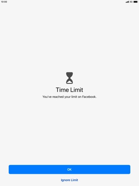 Press Ignore Limit. Press Ignore Limit.