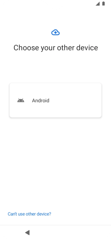 Press Android. Press Android.