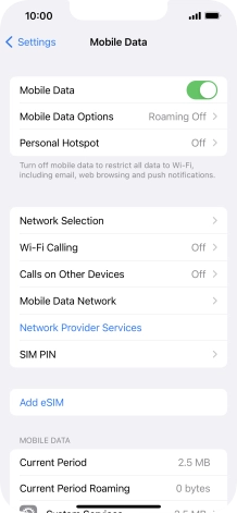 The total data usage is displayed next to Current Period.
