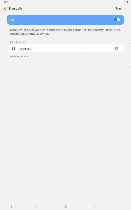 Press the Home key to return to the home screen. Press the Home key to return to the home screen.