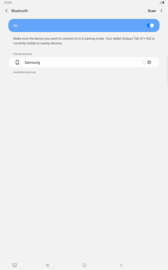 Press the Home key to return to the home screen. Press the Home key to return to the home screen.