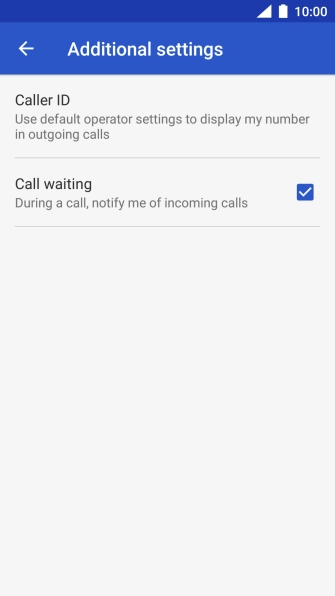 Press Caller ID.