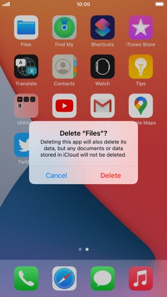 Press Delete.