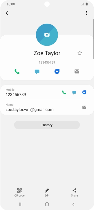 Press the call icon next to the required number. Press the call icon next to the required number.