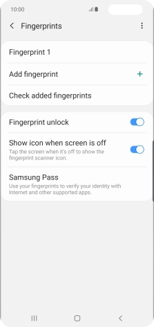 Press the indicators next to the required settings to turn them on or off. Press the indicators next to the required settings to turn them on or off.