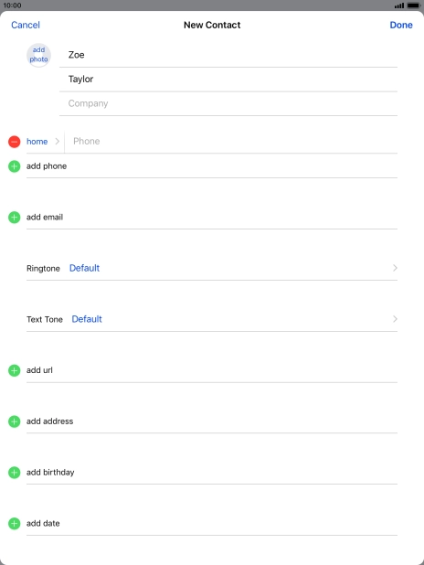 Press Phone and key in the required phone number. Press Phone and key in the required phone number.