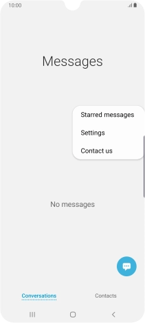 Press Settings.