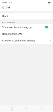 Press Operator's Call Related Settings. Press Operator's Call Related Settings.